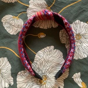 Multicolored fabric headband